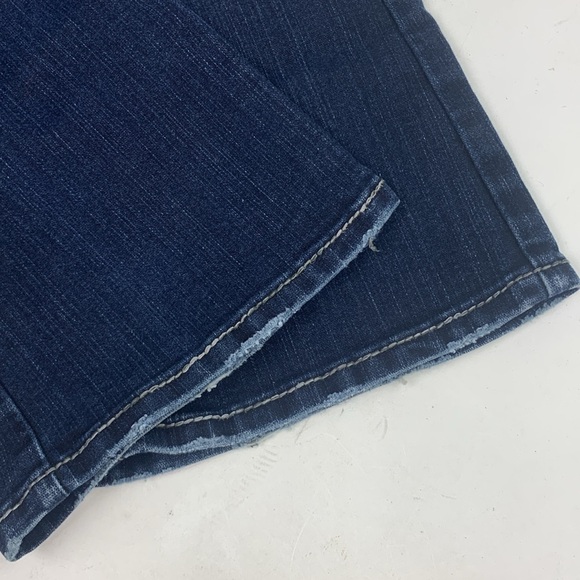 Silver Jeans Suki Surplus Boot Size 29 Dark wash denim with stretch Black patch - Picture 11 of 15